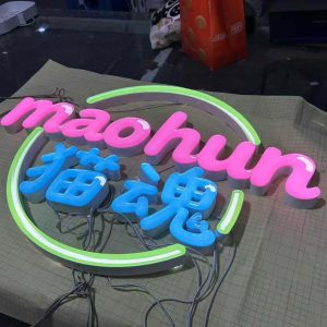 Logo Graphic LED Frontlit Letters