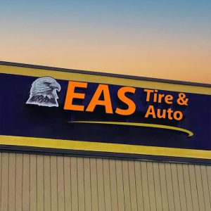 Acrylic LED Frontlit Letters