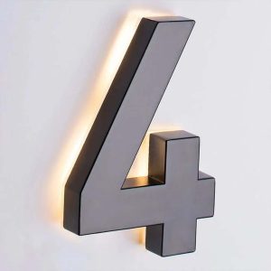Logo & Text LED Backlit Letters