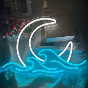 1 pc Sunrise Sunset LED neon sign, ambient wall decor neon sign for party, living room, office, bar, club, as a birthday, holiday gift, bedroom and home wall decor neon sign, 5 V USB power supply