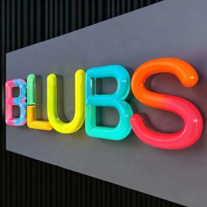 Aluminium LED Frontlit Letters