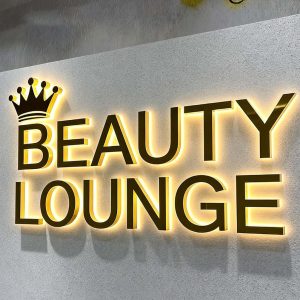 Trim Cap LED Backlit Letters