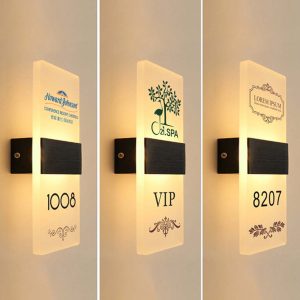 Non-Illuminated House Numbers