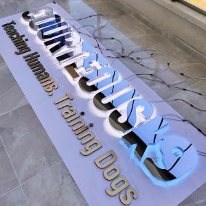 Wooden LED Backlit Letters
