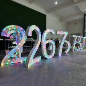 Graphic Marquee Lights
