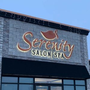 Aluminium LED Backlit Letters