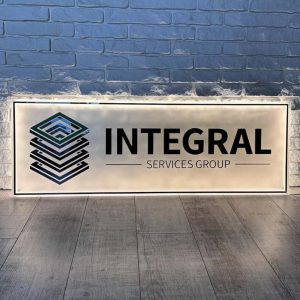 Logo & Text Acrylic Signs