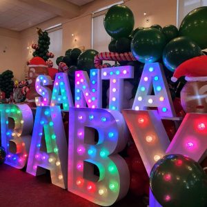 Greenery Marquee Displays