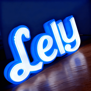 RGB LED Frontlit & Backlit Letters