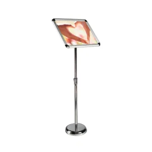 Adjustable Height Indoor Poster Stand YC-12A