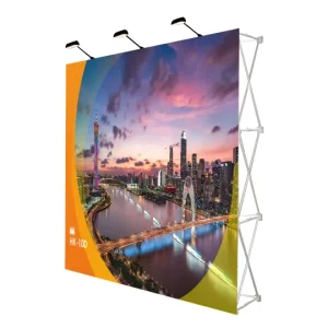 Fabric Straight Pop Up Display HK-10D(3X3)