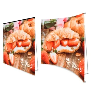 L Banner Stand YC-L5Dx3