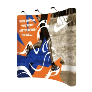 Magnetic PVC Curved Pop Up Display YC-11E(3X3)