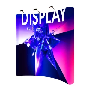 Magnetic PVC Curved Pop Up Display YC-11G(3X3)