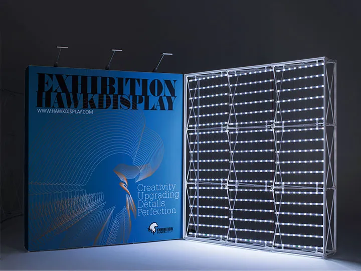 SEG Straight Backlit Pop Up Display YC-11H-A(3X3) - 图片 3