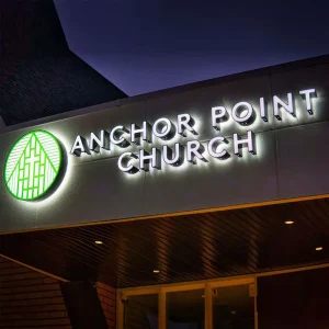 Aluminum Cap & Return Dual-Lit Letters