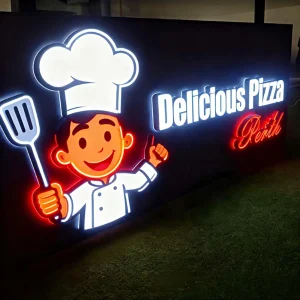 Mini Dual-Lit LED Letters