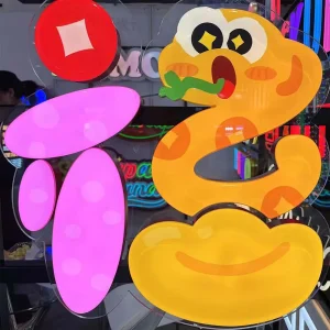 UV Printed Crystal Acrylic Letters