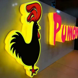 UV Printed Full-Lit Acrylic Letters